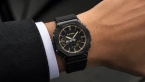 Casio G-Shock CasiOak Luxe Black, GA-2100 y GM-2100 en acabado negro mate con marcadores PVD
